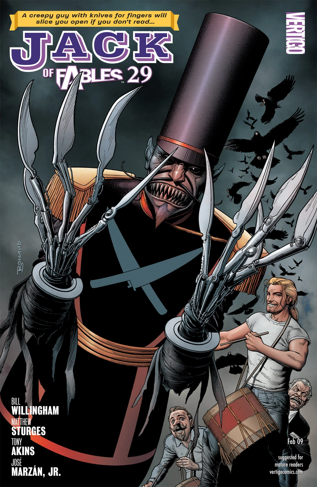 Jack of Fables #29 (DC, 2008 — Cover A) cover